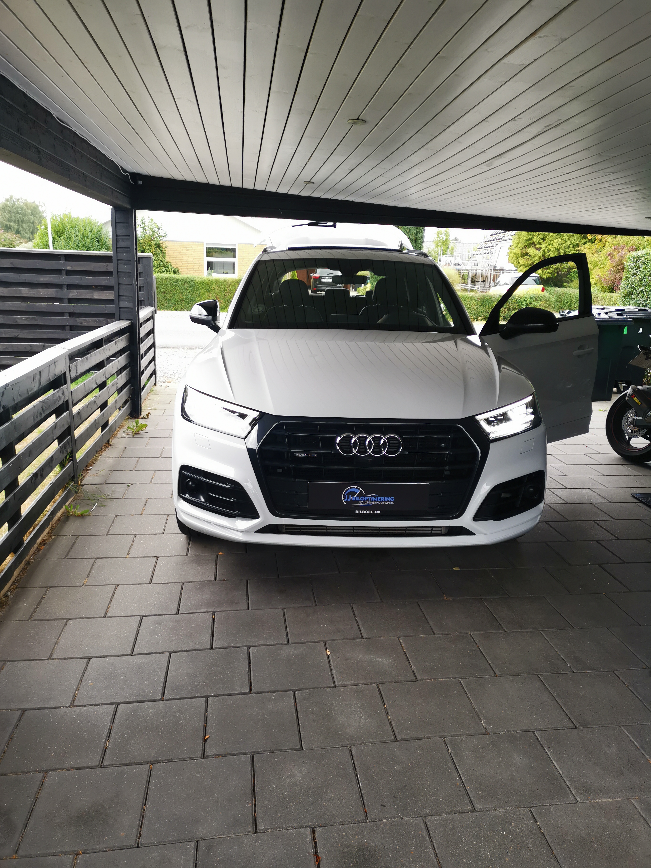 Audi Q5 optimeret af JJ Biloptimering i Agedrup